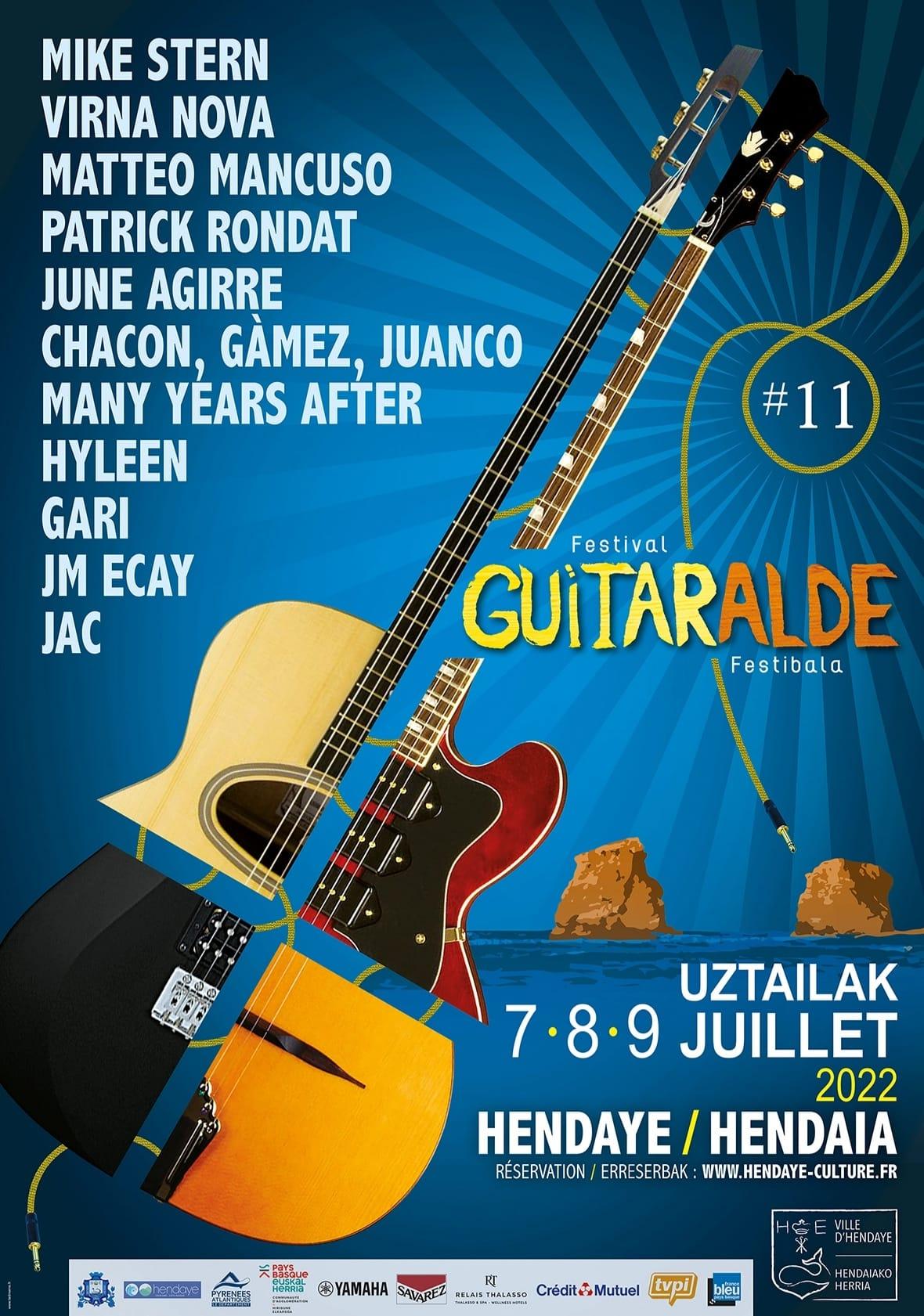 GUITARALDE <b>Festival</b> on July 7-8-9 | The Guitar Division